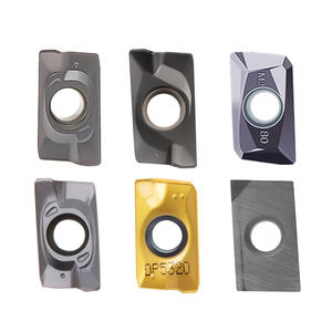 เม็ดมีดคาร์ไบด์ APMT1604 สำหรับเครื่องกัดซีเอ็นซี 1135 รุ่น R5/R6 สำหรับตัดสแตนเลส/R0.8 พร้อมเคลือบผิว - Product Image 1