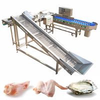 Oester Sorteervoeten Automatische Groente Fruit Kip Bijproduct Gewicht Sorteermachine