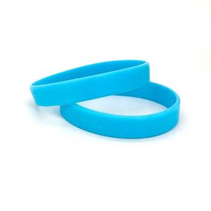 Pulsera de competición deportiva para correr redonda luminosa de silicona fluorescente de color personalizado impresa UV al por mayor para adultos - Product Image 5