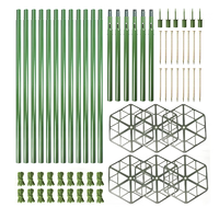 Système de support de filet de camouflage en alliage d'aluminium 7075, durable et léger, accessoires de plein air pour tente et camping