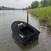 Nouveau bateau à appâts électrique multifonctionnel avec GPS, télécommande 600m, capacité de charge de 2kg, batterie 24000mAh pour la pêche