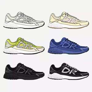 <span class=keywords><strong>2025</strong></span> retro thời trang B30/giày thể thao cho nam giới chất lượng cao phản quang da chính hãng Sneakers ren-up đóng cửa lưới xu hướng thời trang - Product Image 2