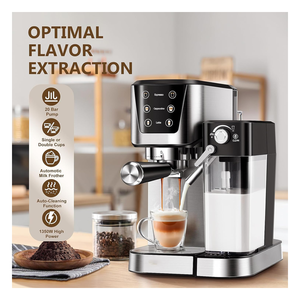 Máy pha cà phê và pha cà phê thông minh 20-Bar Máy pha cà phê màn hình cảm ứng lập trình đa chức năng sử dụng tại nhà - Product Image 3