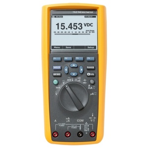 מולטימטר אלקטרוני חדש 287 True-RMS עם תצוגת LCD, TrendCapture, 50,000 ספירות, עיצוב נייד - Product Image 1