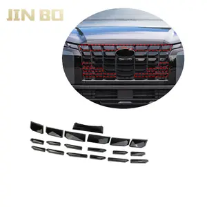 Front stoßstange Black Grille Grill abdeckung Verkleidung Für Hyundai Palisade Auto Außen dekoration