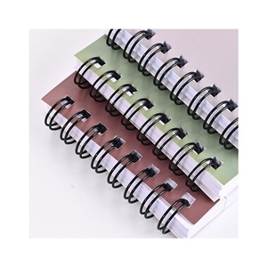 Nouveau carnet à spirale A7 couleur Morandi, personnalisé, à <span class=keywords><strong>feuilles</strong></span> <span class=keywords><strong>mobiles</strong></span>, compact, portable, idéal comme cadeau, avec papier de libération rapide - Product Image 5