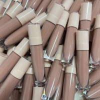 Tubes de brillant à lèvres transparents vides 5g de liquide minéral et vitamine C avec baguettes pour le vapotage et les cosmétiques en stock en gros