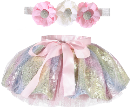 Оптовая продажа, детская юбка-пачка с бантом