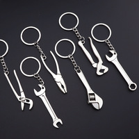 Mini simülasyon pratik aracı anahtarlık Metal anahtarı pense anahtar kolye yaratıcı erkek anahtar küçük hediye