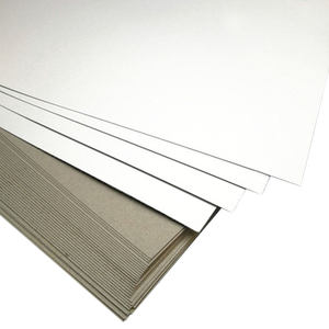 Carton gris chimique 0,5-5 mm, feuilles de carton duplex enduites, résistantes à l'humidité et anti-déformation, 300/400 g - Product Image 1