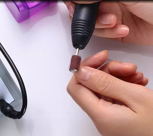 Machine à ongles électrique 20000 tr/min avec brosse métallique, haute stabilité, pour le retrait du vernis gel, la sculpture des cuticules et la manucure - Product Image 3