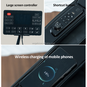 Sl-theo dõi sang trọng xách tay đầy đủ cơ thể không trọng lực ghế massage với LCD màn hình cảm ứng Hot nén chân con lăn OEM/ODM hỗ trợ - Product Image 5