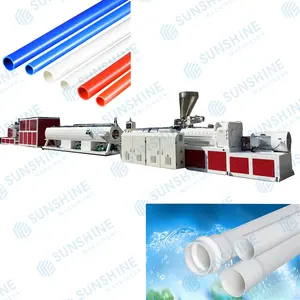 Electric conduit water supply drain drainage sewage sewer PVC plumbing machines