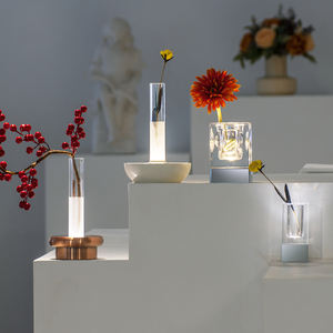 New Design Retro Floral LED Lamp-Vintage Art <b>Decor</b> <b>Light</b> Rechargeable IP54 Rated Remote Control Indoor/Outdoor Use - Product Image 6