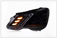 Phares LED modifiés pour Mercedes-Benz Classe E W212 2010-2013, phares LED DRL, clignotants, feux de route 12V