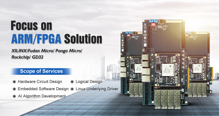Puzhi PZ7030-SOM 676I - Xilinx ZYNQ 7000 FPGA Core Board