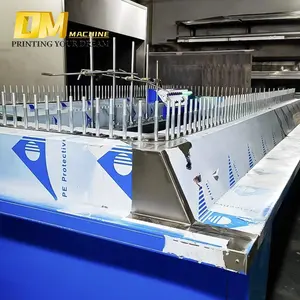 DM fabrika özelleştirilmiş otomatik cam şişe boya püskürtme makinesi fincan sprey kaplama makinesi satılık