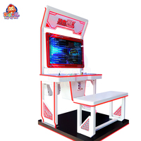Penjualan Terbaik dalam ruangan 2 pemain mesin Game Hot-Blooded lingkungan mesin tempur Arcade koin dioperasikan mesin permainan Arcade