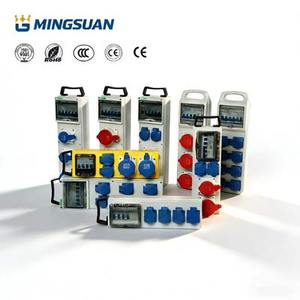 Boîte <span class=keywords><strong>de</strong></span> prises industrielles multi-circuits Mingguan IP65/IP67 résistante aux intempéries, 2 voies, 4 voies, 6 voies, 8 voies, 12 voies - Product Image 2
