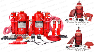 Système d'extinction automatique d'incendie pour véhicules <span class=keywords><strong>DCP</strong></span> AFFF, système d'extinction d'incendie pour compartiment moteur de véhicules, pour camions électriques, bus, machines minières - Product Image 4