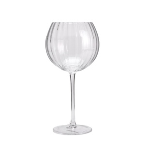 <span class=keywords><strong>Copa</strong></span> transparente soplada a mano <span class=keywords><strong>copa</strong></span> <span class=keywords><strong>de</strong></span> <span class=keywords><strong>vino</strong></span> acanalada con <span class=keywords><strong>boca</strong></span> <span class=keywords><strong>ancha</strong></span> - Product Image 1
