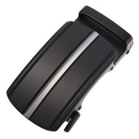 Ceinture à cliquet en alliage pour hommes, boucles automatiques, vente en gros d'usine, modèle LY36-22039