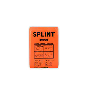 Emsrun Factory Supply Attelle en aluminium Attelle médicale étanche moulable pour la survie d'urgence - Product Image 1