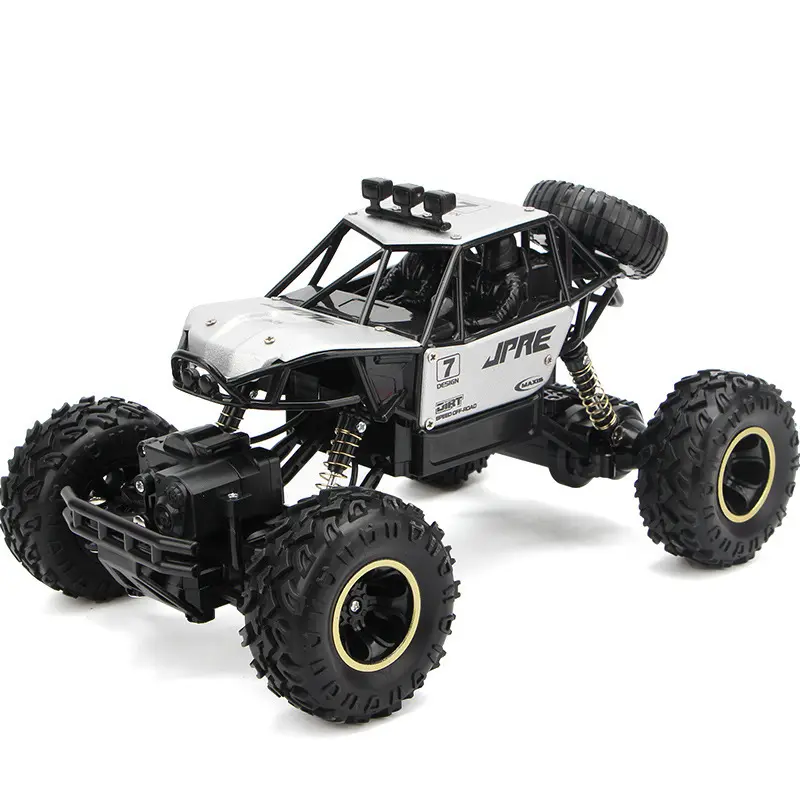 1:16 4WD RC coche Radio Control remoto coches Buggy todoterreno Control camiones niños juguetes para niños con luces Led 2,4G eléctrico 80m