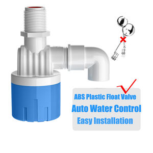 วาล์วเติมน้ำในทางเข้าแนวตั้งวาล์วควบคุมระดับน้ำแบบเติมพลาสติก ABS - Product Image 2