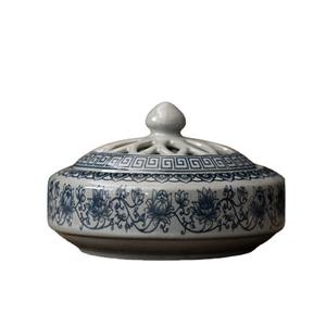 MSH Brûleur d'encens en <span class=keywords><strong>porcelaine</strong></span> bleu et blanc Brûleur d'encens en argile <span class=keywords><strong>de</strong></span> poterie ancienne - Product Image 5