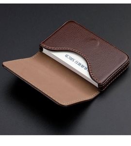 PU Name Card Holder High-end Business Card Case Enterprise Customized LOGO Business <b>Gifts</b> - Product Image 2
