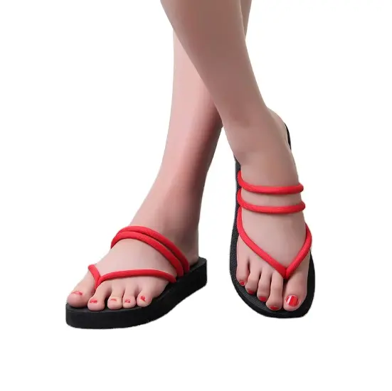 Summer hot selling popular flat sandals direct sale slippers for women cheap pedicure eva slippers