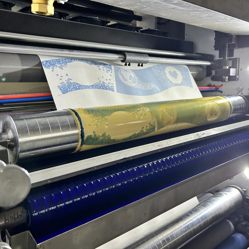 HJMQ-850 4 Color Paper Cup Flexo Printing Flatbed Die Cutting Machine ...