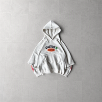 Sweat à capuche zippé surdimensionné en coton 100% pour homme avec logo personnalisé, pour un streetwear éco-responsable, sweat à capuche décontracté OEM ODM