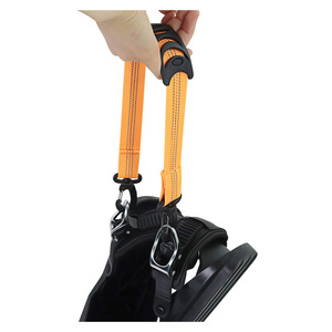 Patines en línea OEM negros y verde azulado con ruedas de 80 mm ajustables para adultos, para deportes de patinaje sobre ruedas. - Product Image 3
