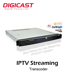 DMB-8000 ProVideo H.264 H.265 Transcoder IPTV UHD 4K 1080P 720P SD HTTP MMS UDP RTSP RTMP HLS IPTV Streaming Transcoder - Product Image 3