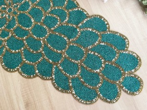 Premium Quality Embroidered <b>Table</b> <b>Runner</b> for <b>Dining</b> <b>Table</b> Decorative Home Hotel Wedding Party <b>Table</b> Cover Available For Sale - Product Image 3