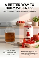 Gummies de Vinaigre de Cidre de Pomme OEM Personnalisées – Complément Alimentaire Quotidien pour Adultes – Soutien Digestif et Immunitaire – Facile à Transporter pour les Voyageurs
