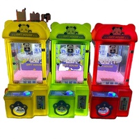 Machine à grue à monnayeur avec lecteur de billets pour jeu d'arcade de préhension de friandises, marque SQX, modèle SQX-Claw18