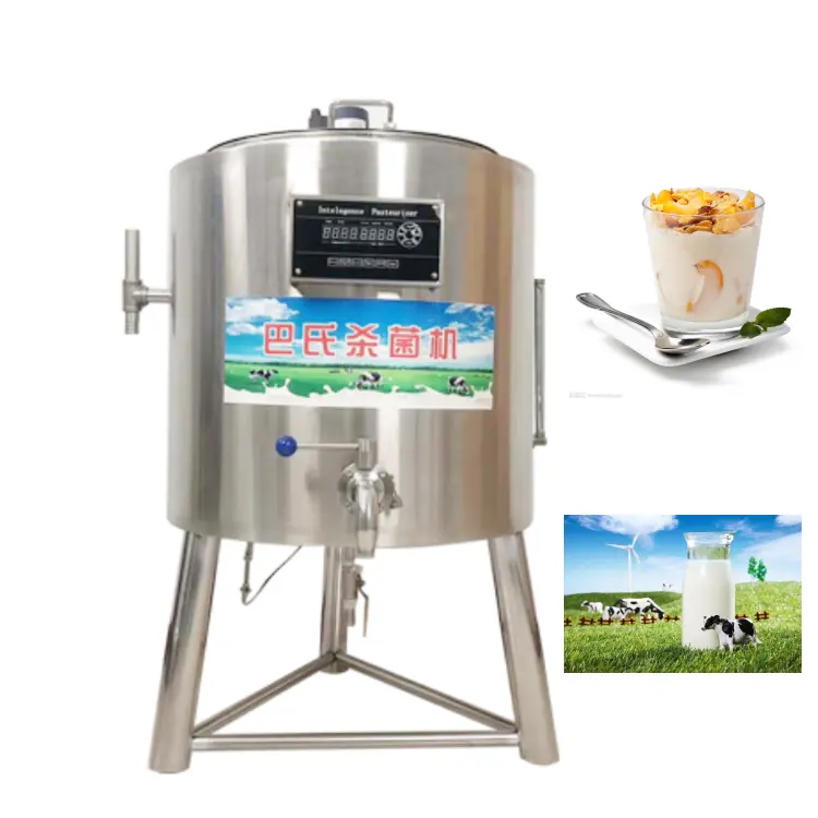 Pasteurisierungsmaschine 50 Liter Uht Milchpasteurizer 500 Liter Milch-Pasteuriergerät