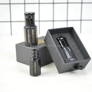 3ml 6ml 12ml Noir/blanc/clair Attar Oud Oil Flacon de <span class=keywords><strong>parfum</strong></span> en verre avec bouchon en aluminium et boîte d'emballage - Product Image 3