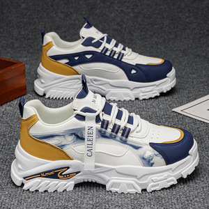 Zapatillas deportivas transpirables de malla gruesa para hombre, ligeras, para correr, caminar, estilo juvenil, deportivas, para exteriores. - Product Image 2