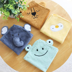 2024 nuovo piccolo animale cartone animato fazzoletto piccolo asciugamano quadrato in puro cotone asilo fazzoletto per bambini asciugamano per il viso - Product Image 3