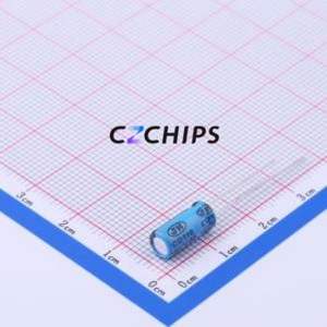 Condensador Electrolítico de Aluminio de Montaje Pasante ECR1EPT470MLL050011, D5xL11.5mm 47uF 20% 25V 2mm - Product Image 1