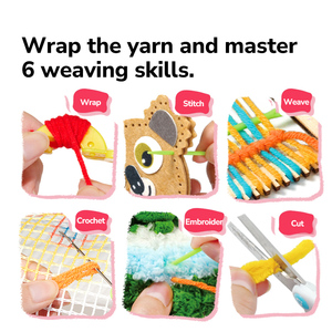 Mideer <span class=keywords><strong>Kit</strong></span> Magico per Lavorare a Maglia e Uncinetto, Set Completo di Filati per Bambini per Creare Borse e Accessori - Product Image 2