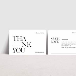 Tarjetas de Agradecimiento del Mejor Proveedor, Tarjetas de Visita Personalizadas con Papel Metálico para Propietarios de Pequeñas Empresas - Product Image 1