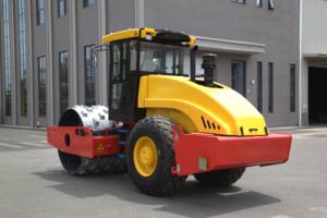 효율적인 건설 기계 풀 하이드로릭 롤러 콤팩터 12톤 14톤 양뿔형 도로 롤러 듀얼 엔진 모터 - Product Image 6