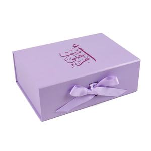 Crown Win Magnetic Luxury Eco-Friendly Recycled Materials Rigid Gift Box Ribbon Bow for Fedora Hats Clothing Apparel Packaging - Product Image 4