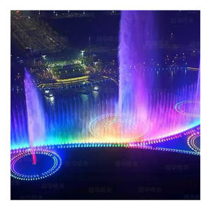 نافورة عائمة للبحيرات الخارجية مع أضواء وعروض صوتية ورقص موسيقي - Product Image 1