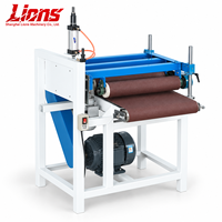 Machine à poncer à bande pour le travail du bois LIONS, largeur 300, 400, 600 mm avec 2 ou 3 rouleaux de pression